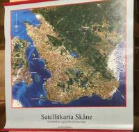 Satellitkarta Sk&aring;ne