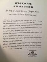 Stavrim, sonetter
