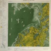 &Ouml;LMEVALLA, HALLAND - Kartblad 1960-tal