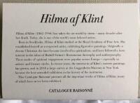 Hilma af Klint Catalogue Raisonn&eacute;