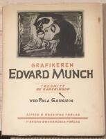 (MUNCH, EDVARD) Grafikeren Edvard Munch. Tresnitt og raderinger.