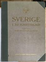 Sverige i 32 kartblad, skala 1:500000 med fullst&auml;ndigt namnregister