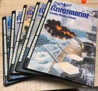 Kriegsmarine, die Deutsche Marine-Zeitung Eine Zeitschrift der deutschen Kriegsmarine. Band 1 - 5 ,1939 - 1944,