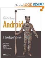 Unlocking Android: A Developer's Guide