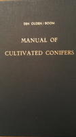 MANUAL OF CULTIVATED CONIFERS   -   Hardy in the cold  and warm-temperate zone