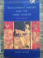 Development theory and the three worlds.