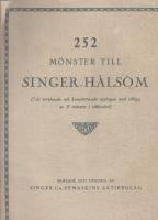 M&ouml;nster till SINGER-H&Aring;LS&Ouml;M