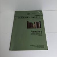 Bibliotek Fr&ouml;sell. Myntauktioner i Sverige AB. Auktion 3. Avdelning 1