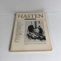 H&auml;sten. Tidskrift f&ouml;r h&auml;stavel och h&auml;stsport alla nummer utgivna 1962