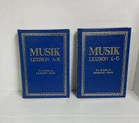 Musiklexikon del 1 A-K samt del 2 L-&Ouml;