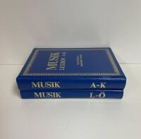 Musiklexikon del 1 A-K samt del 2 L-&Ouml;