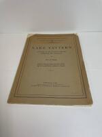 Lake V&auml;ttern. Outlines of its natural history, especially its vegetation