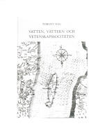 Vatten, V&auml;ttern och Vetenskapssociteten