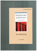 Sjuksk&ouml;terskeprofessionen