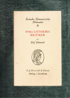 Fyra litter&auml;ra kritiker