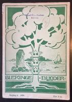 Blekinge- bygder. &Aring;rsbok utgiven av Blekinge Hembygdsf&ouml;rbund 1926