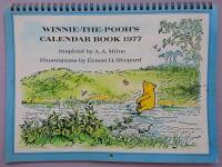 Winnie the Pooh s calendar book 1977 / Nalle Puh kalender