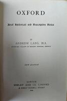 Oxford : Brief Historical and Descriptive Notes