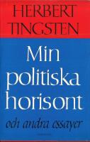 Min politiska horisont