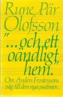 "--- och ett o&auml;ndligt hem"