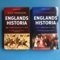 Englands historia. Del 1, Fr&aring;n forntiden till 1600 + Del 2, Fr&aring;n 1600 till idag