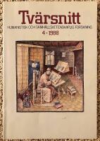Tv&auml;rsnitt: Humanistisk och samh&auml;llsvetenskaplig forskning 4:1988