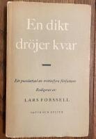 En dikt dr&ouml;jer kvar - Ett poesiurval av trettiofyra f&ouml;rfattare 