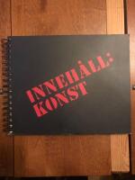 Inneh&aring;ll: Konst
