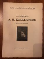 A.H.Kallenberg : en minnesteckning