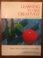Learning to see creatively : design, color & composition in photography