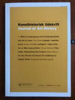 Konsthistorisk tidskrift