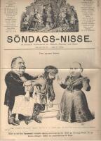 S&ouml;ndags-Nisse Illustreradt Veckoblad f&ouml;r Sk&auml;mt, Humor och Satir Nr 4 S&ouml;ndagen den 28 Jan. 1900