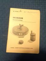 MINOR    Beskrivning av minor. V 771