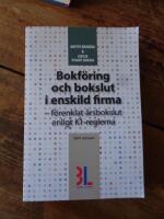 Bokf&ouml;ring och bokslut i enskild firma