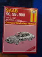 Haynes Owners Workshop Manual f&ouml;r Saab 90, 99 och 900, t&auml;cker &aring;rsmodeller 1979&ndash;1987