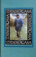 Strindbergiana - Nittonde samlingen utgiven av Strindbergss&auml;llskapet