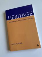 Heritage. Management, Interpretation, Identity