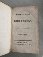 F&ouml;rel&auml;sningar i djurkemien F&ouml;rra delen