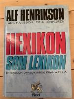Hexikon som lexikon