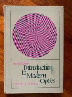 Introduction to modern optics