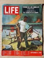 LIFE September 6, 1965. Terror in Los Angeles