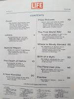 LIFE June 15, 1964. Kennedy assasination myths, Prize photographs in a world contest