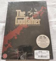 Inplastad 5xDVD box- Gudfadern-Godfather - The Coppola Restoration Box