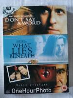 Don't say a word / What Lies Beneath / One Hour Photo