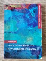How languages are learned