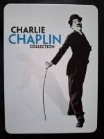 Charlie Chaplin prestige collection 6 x DVD. Diktatorn, Moderna tider och Stadens ljus (tinbox)