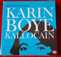 Leif Pagrotsky l&auml;ser Kallocain (Inplastad)