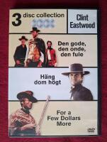 Den gode, den onde, den fule / H&auml;ng dom h&ouml;gt / For a few dollars more (3 x DVD)