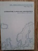 Literature, Language and Politics