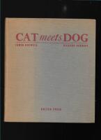 Cat meets dog 